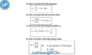 Top 18 nồng độ mol là gì hay nhất 2022