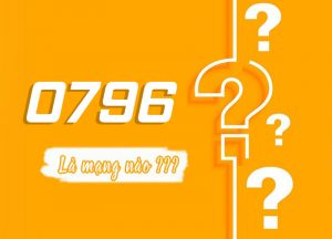 Top 15 0796 là mạng gì hay nhất 2022