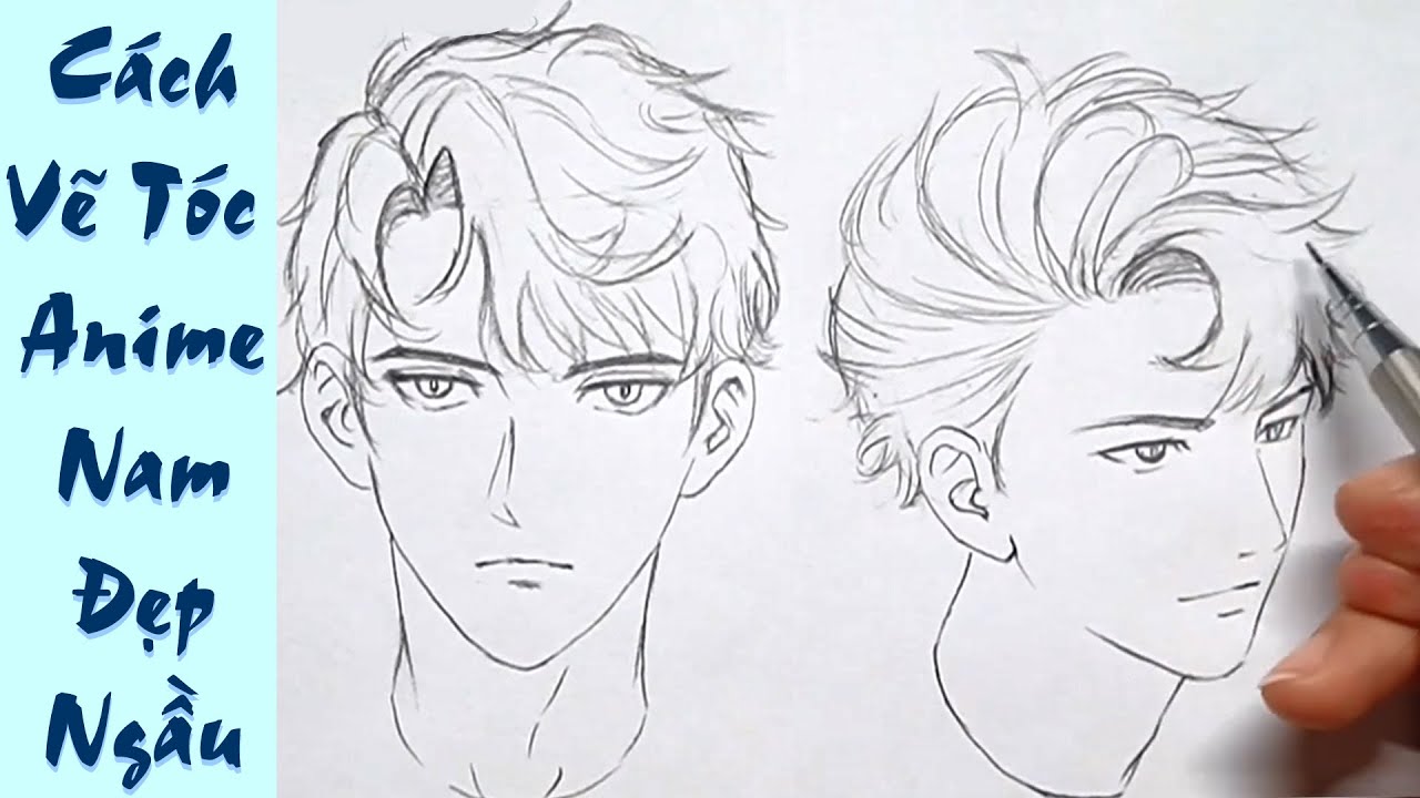 Image result for cách vẽ nhân vật anime nam trong manga  How to draw hair  Hair reference Manga hair