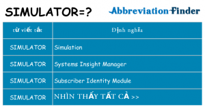 Top 19 simulator là gì hay nhất 2022